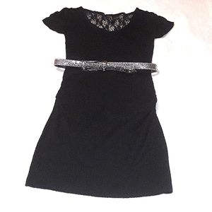 New Black Knitted Party Bodycon Dress